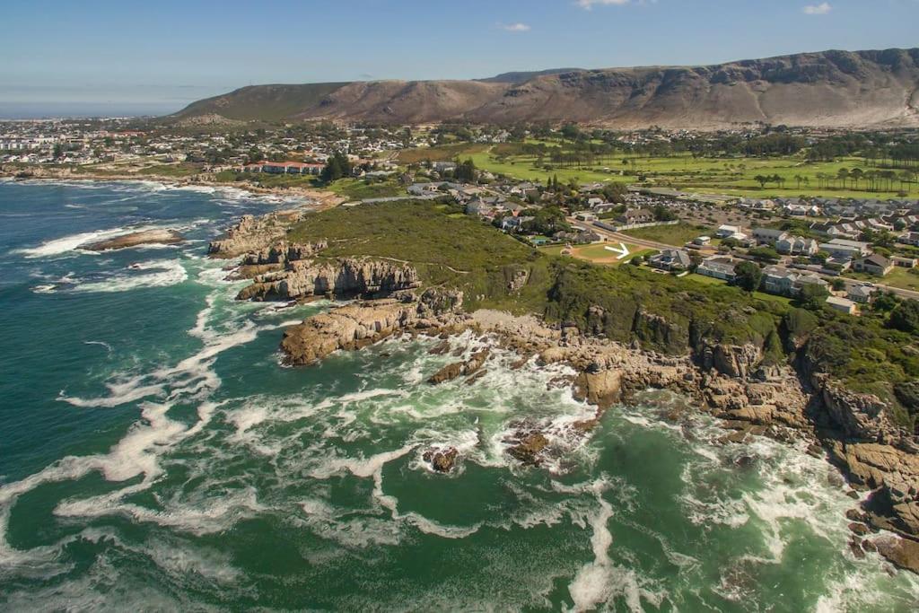 Wild Waters At Kraal Rock On The Cliffs In Hermanus Eksteriør billede