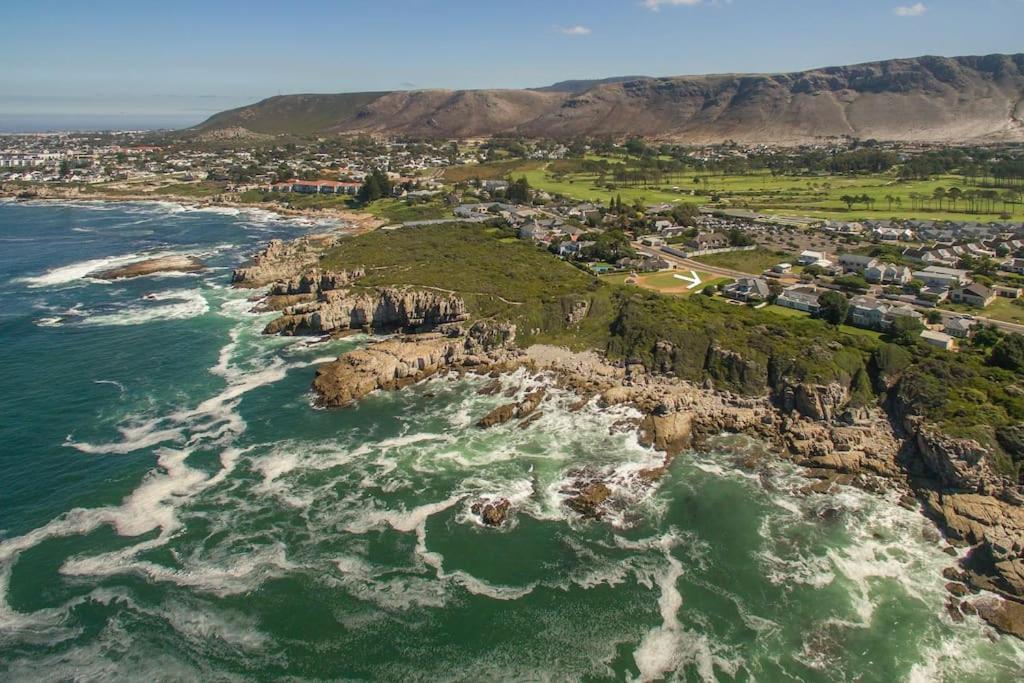 Wild Waters At Kraal Rock On The Cliffs In Hermanus Villa Eksteriør billede